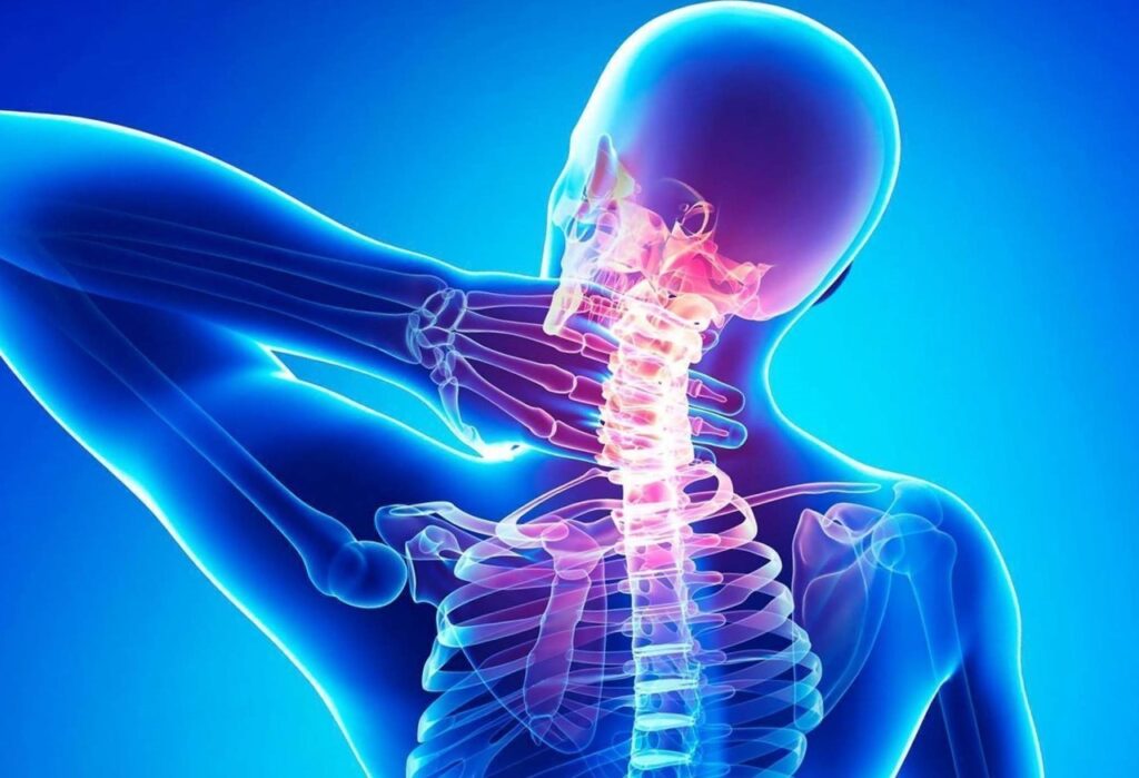 علاج ألم الرقبة من الخلف