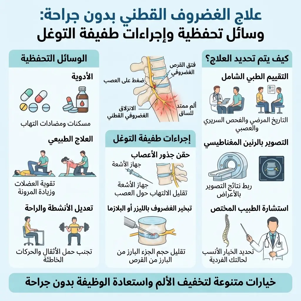بدائل جراحة الغضروف القطني