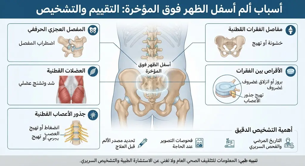 ألم أسفل الظهر: الأسباب والأعراض وطرق العلاج