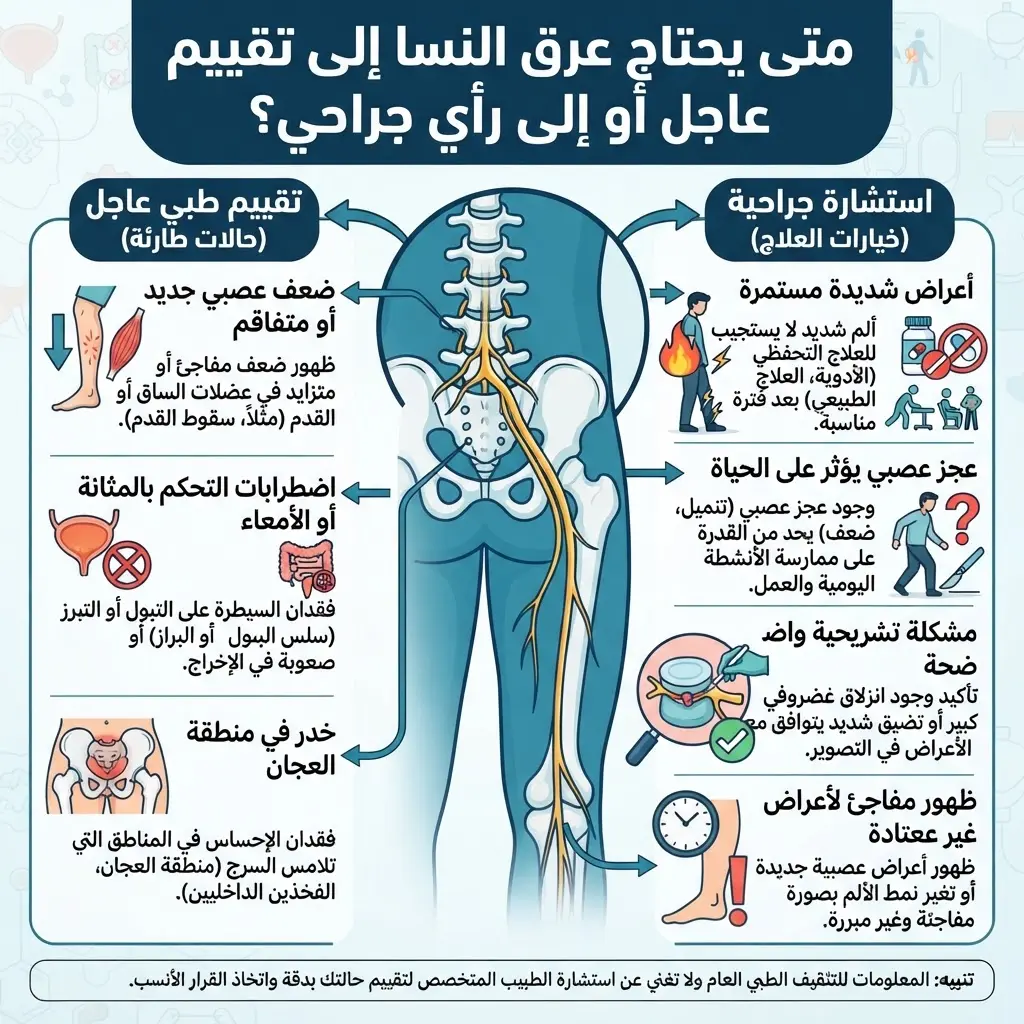 أفضل طرق علاج عرق النسا حسب سبب الألم