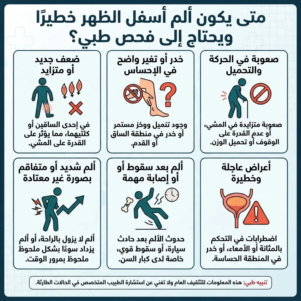 كيف تفرق بين أسباب وجع الظهر من الأسفل؟