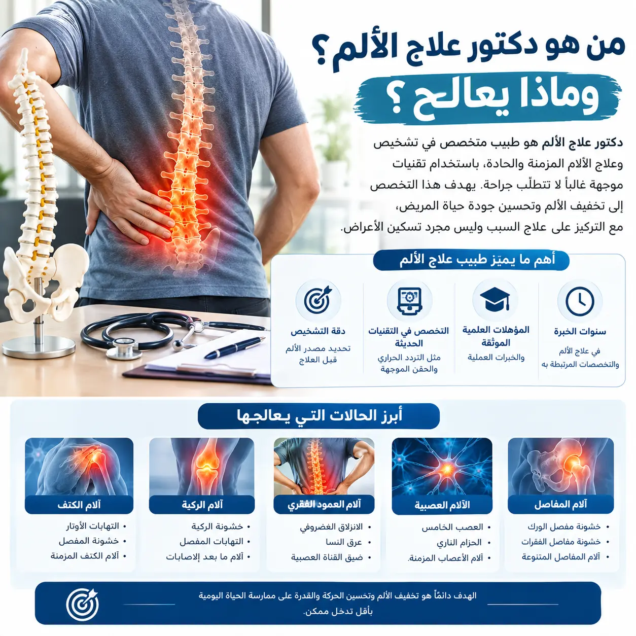 افضل دكتور علاج الألم في مصر