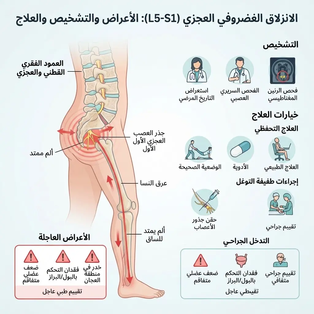 الانزلاق الغضروفي العجزي