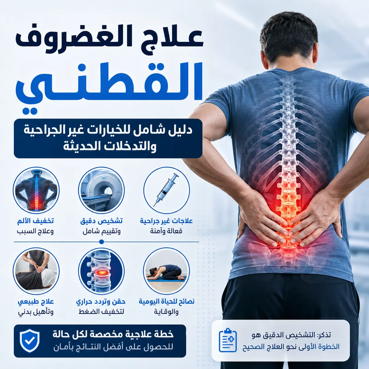 علاج الغضروف القطني