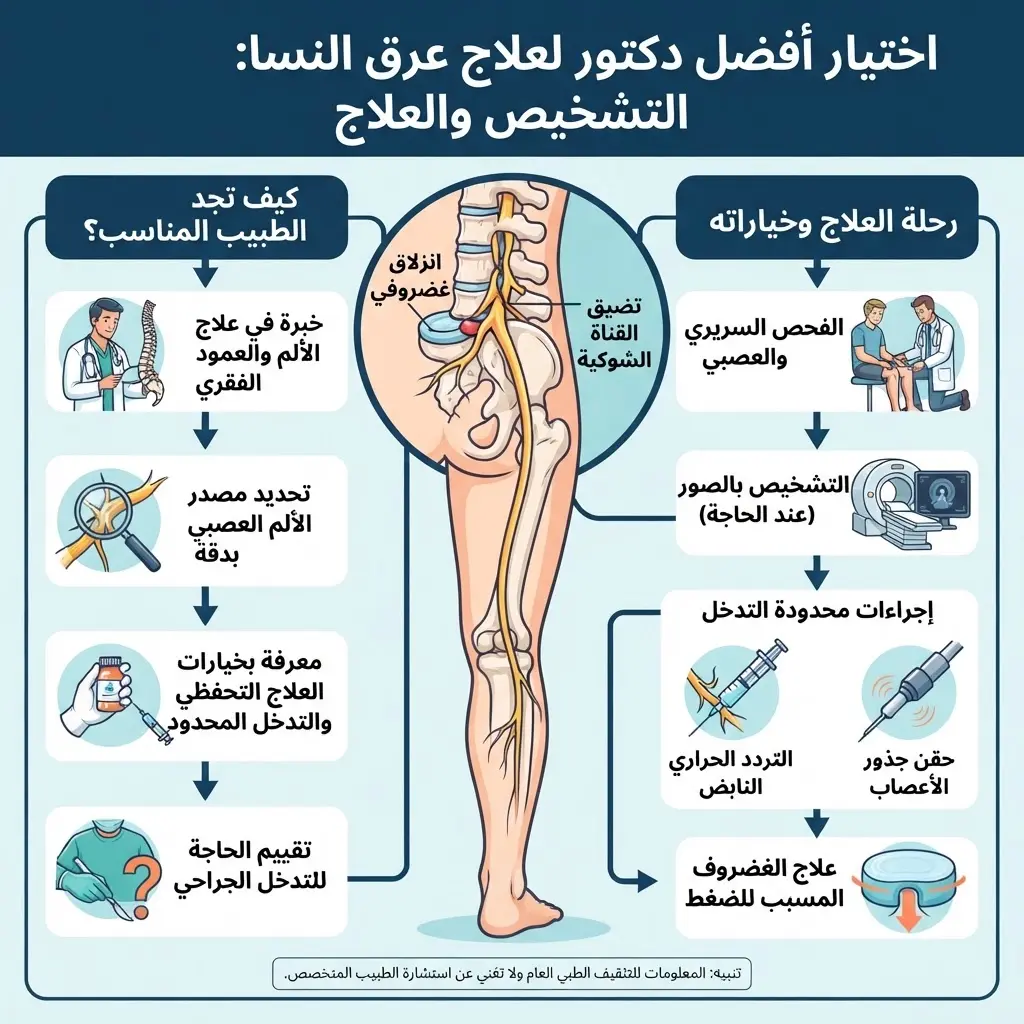 افضل دكتور لعلاج عرق النسا