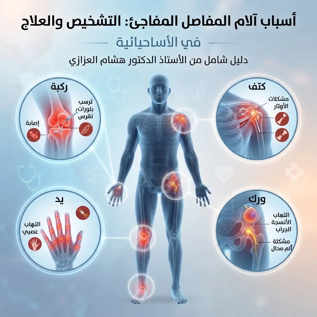 اسباب الام المفاصل المفاجئ