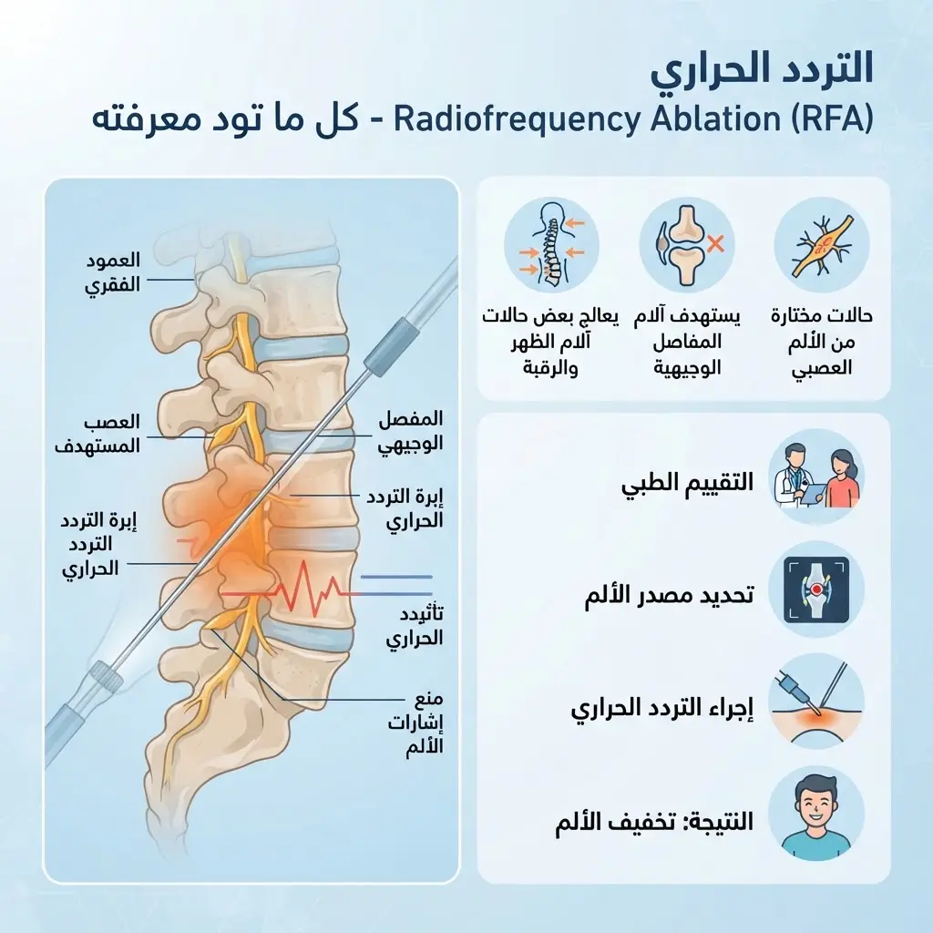 الأمراض التي يعالجها التردد الحراري