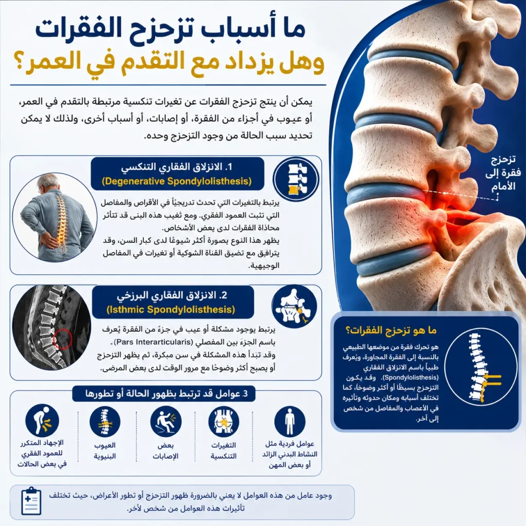 انزلاق الفقرات