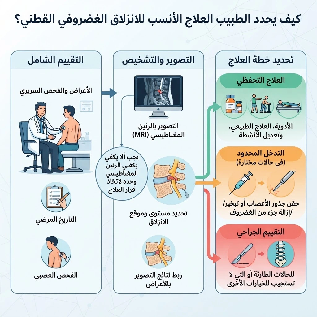 طرق علاج الانزلاق الغضروفي القطني بدون جراحة