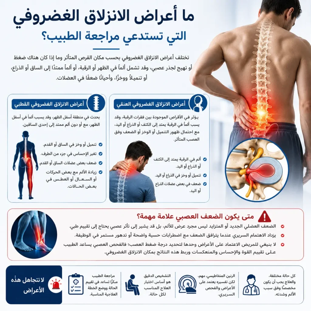 الانزلاق الغضروفي وكيفية تخفيف الألم