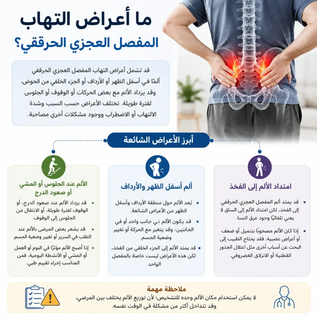 طرق علاج التهاب المفصل العجزي الحرقفي