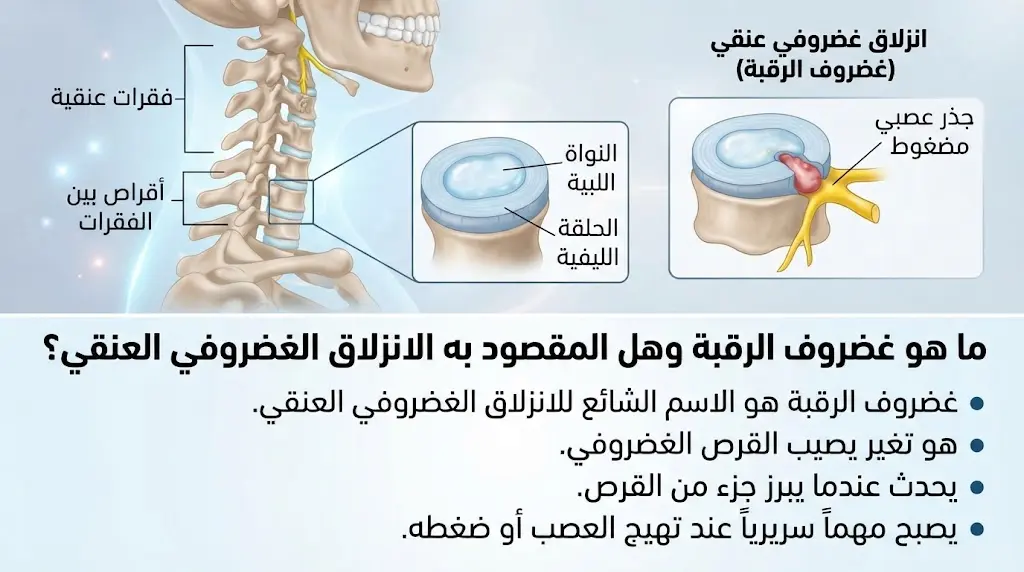تشخيص غضروف الرقبة