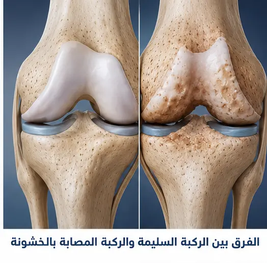 خشونة الركبة