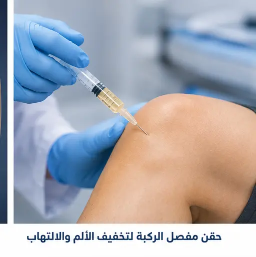حقن مفصل الركبة