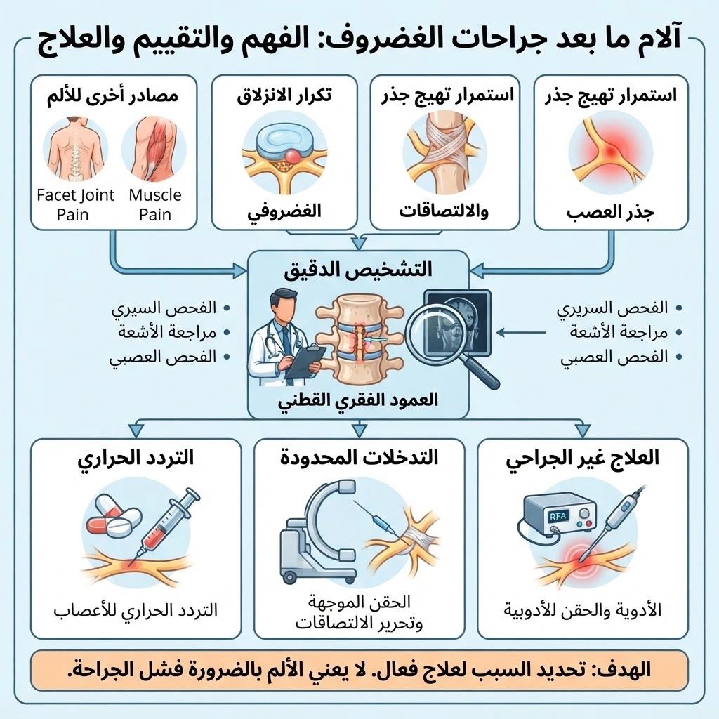 آلام ما بعد جراحات الغضروف