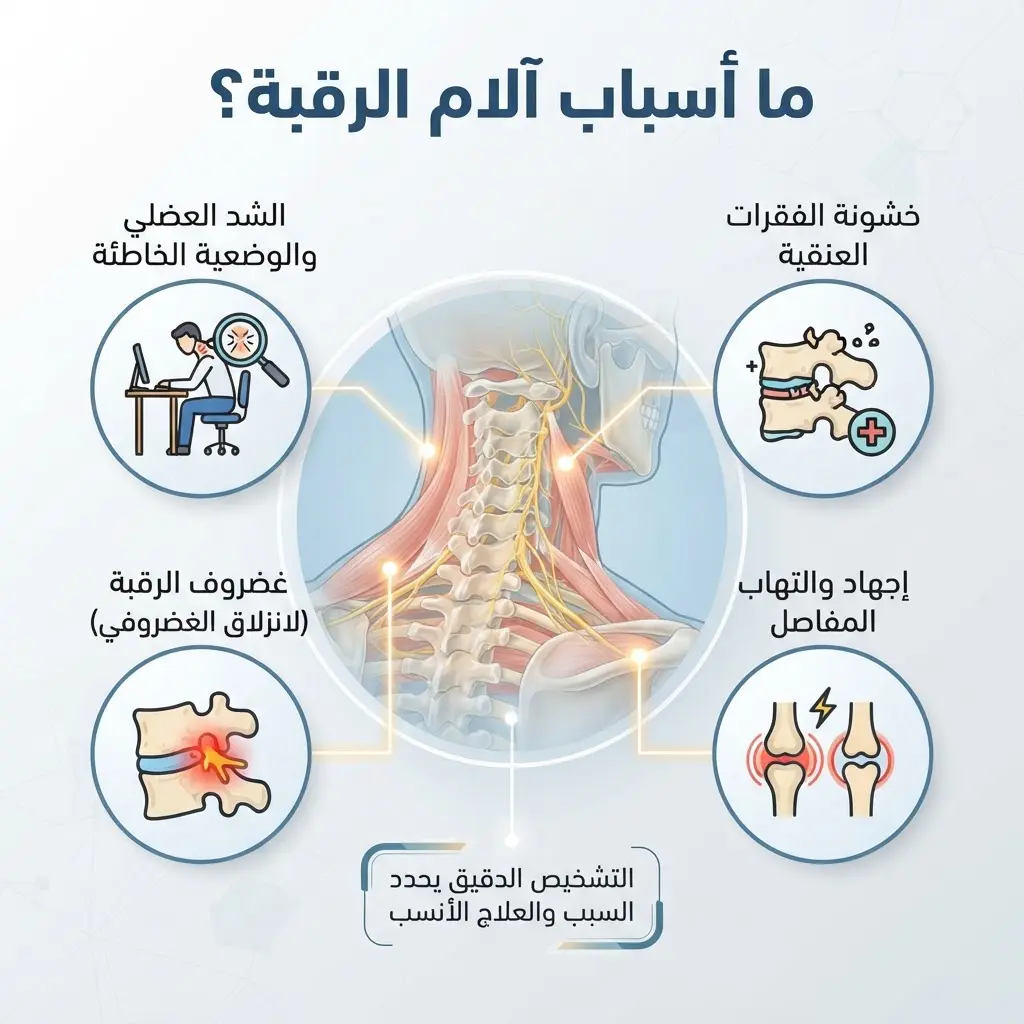 علاج آلام الرقبة المزمنة