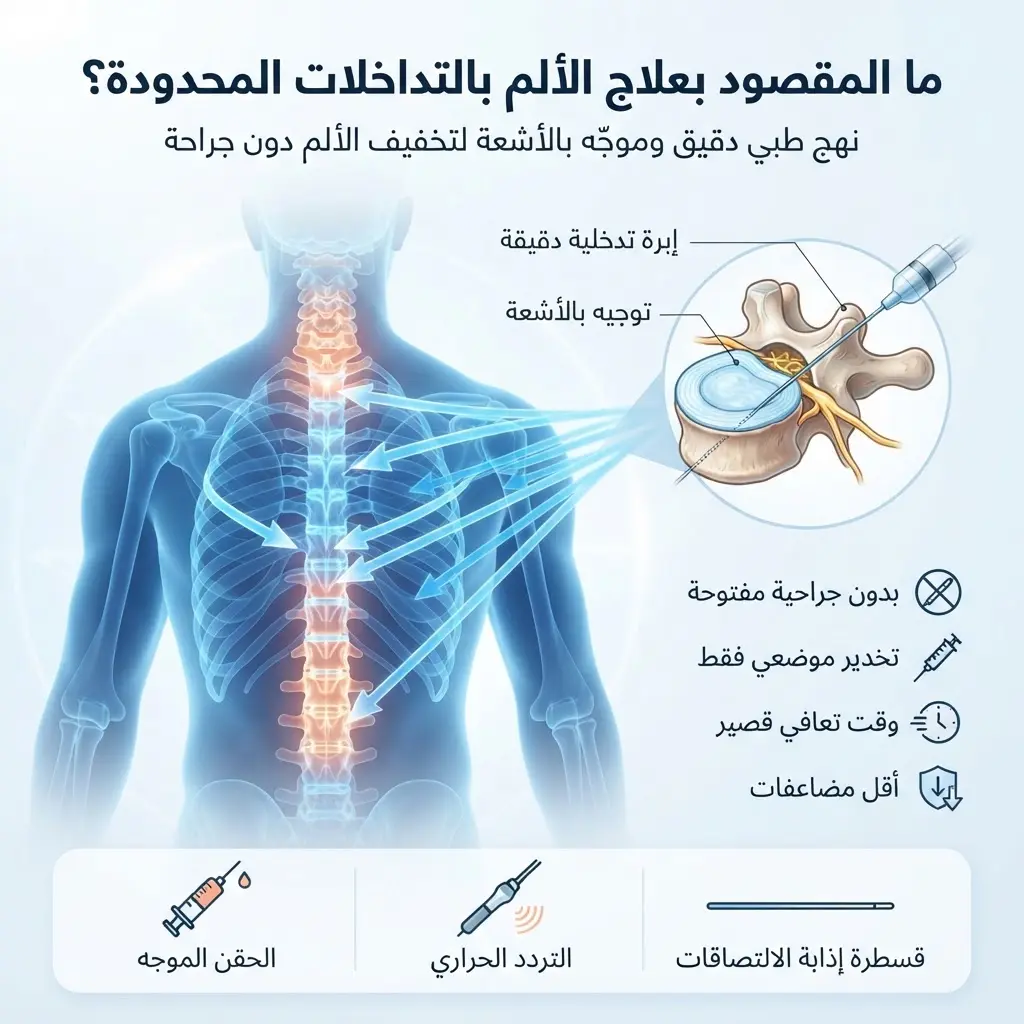 أحدث طرق علاج الألم بالتدخلات المحدودة