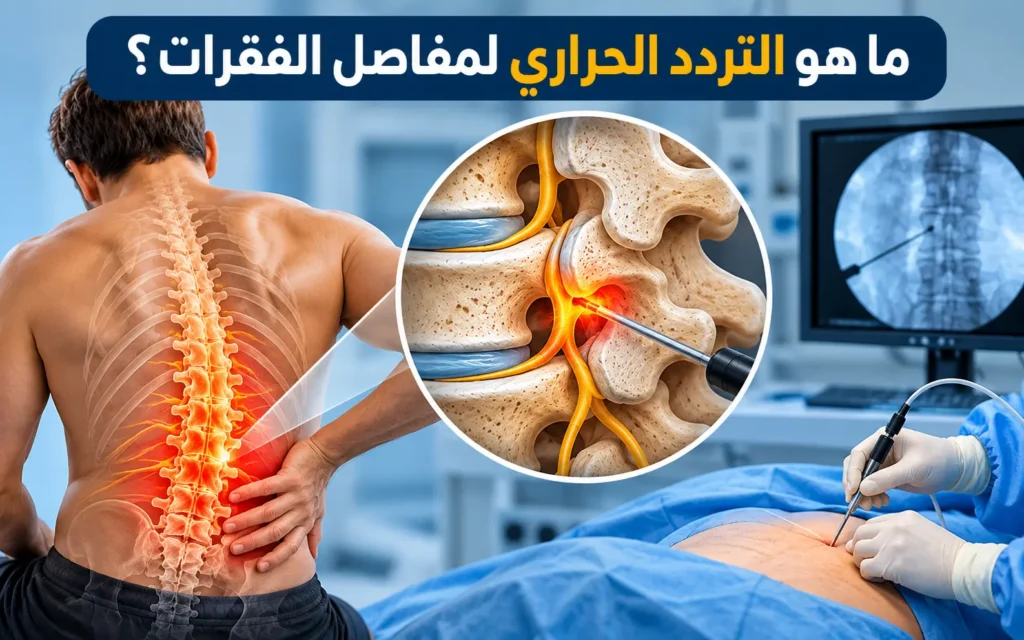 التردد الحراري لمفاصل الفقرات ودوره في علاج آلام الظهر