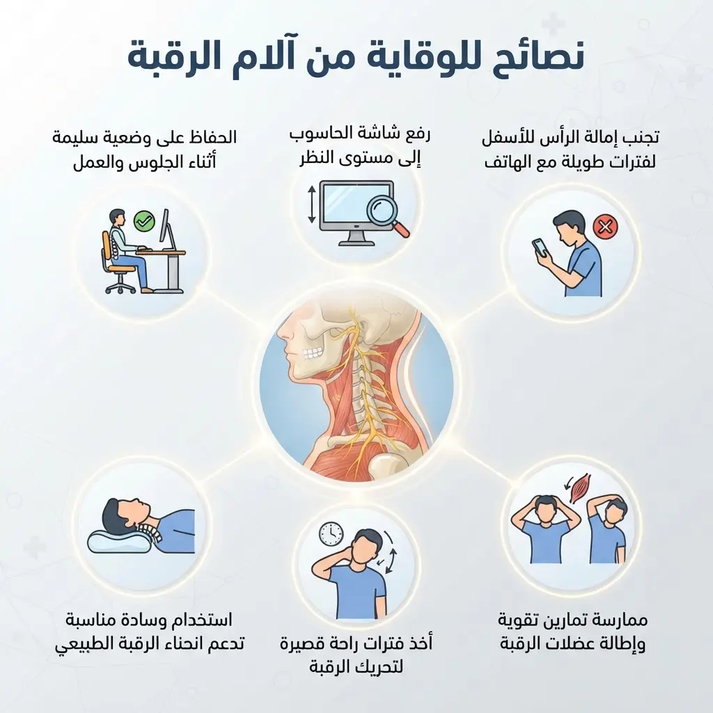 علاج آلام الرقبة بالتردد الحراري